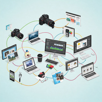 Illustration graphisme & présence web